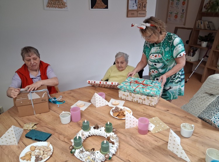 Štědrý den v Centru sociálních služeb Domus