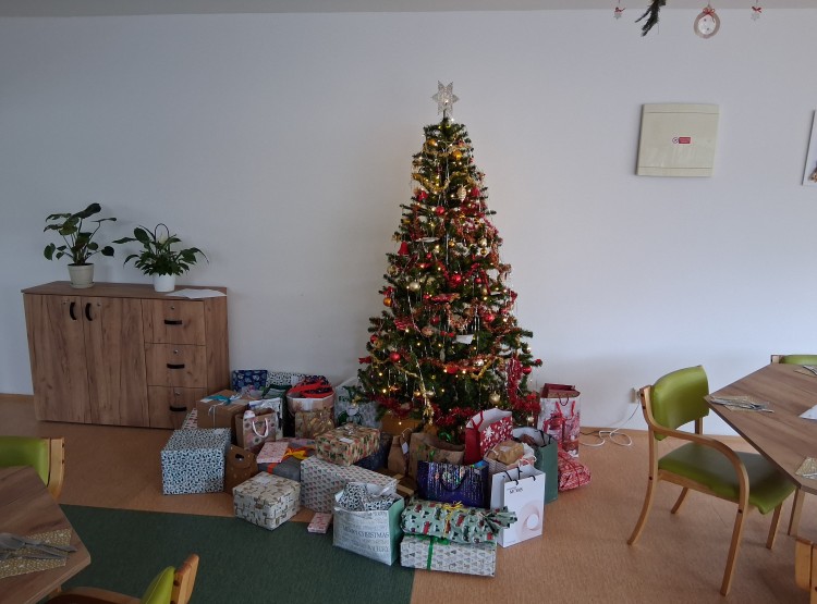 Štědrý den v Centru sociálních služeb Domus
