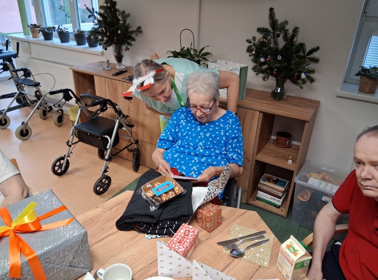 Štědrý den v Centru sociálních služeb Domus