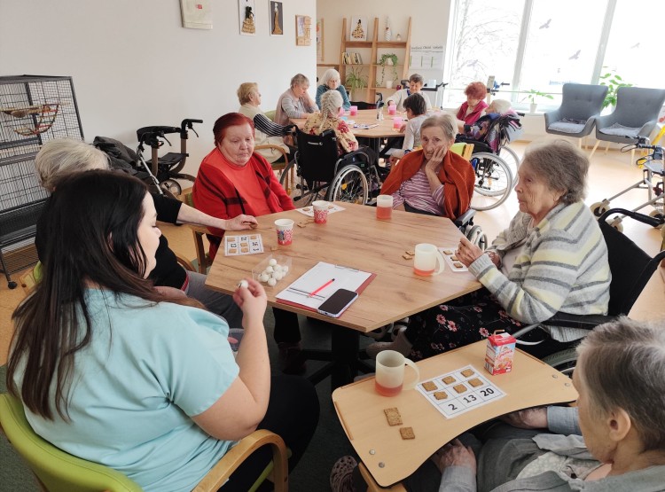 Společný čas v kulturní místnosti