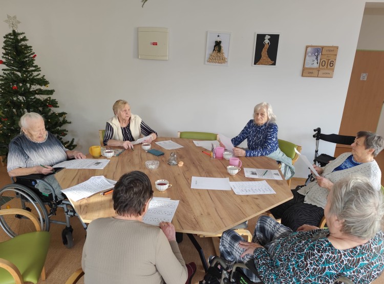 Společný čas v kulturní místnosti