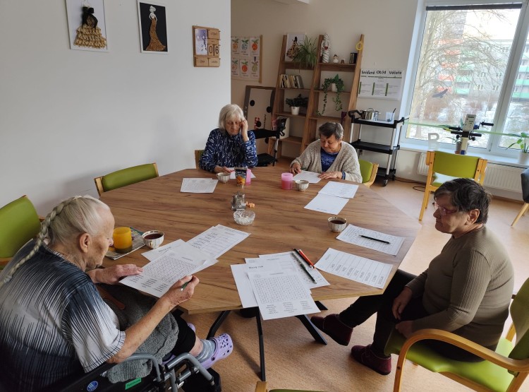 Společný čas v kulturní místnosti