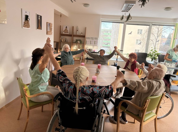 Společný čas v kulturní místnosti