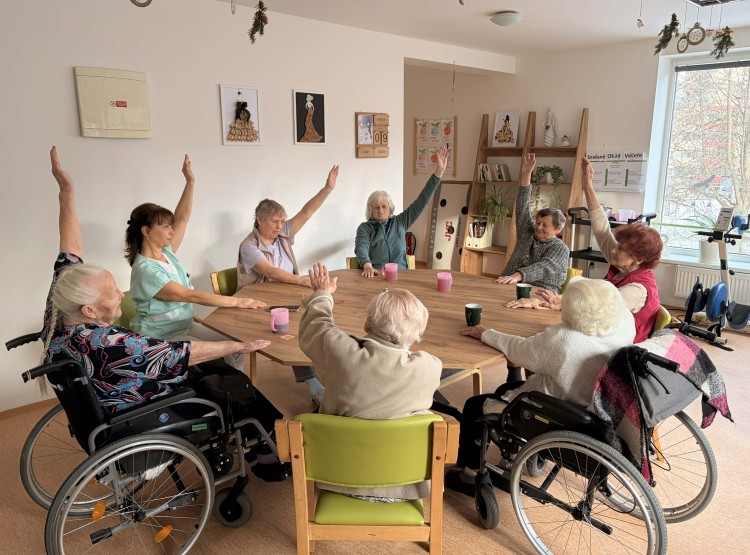 Společný čas v kulturní místnosti