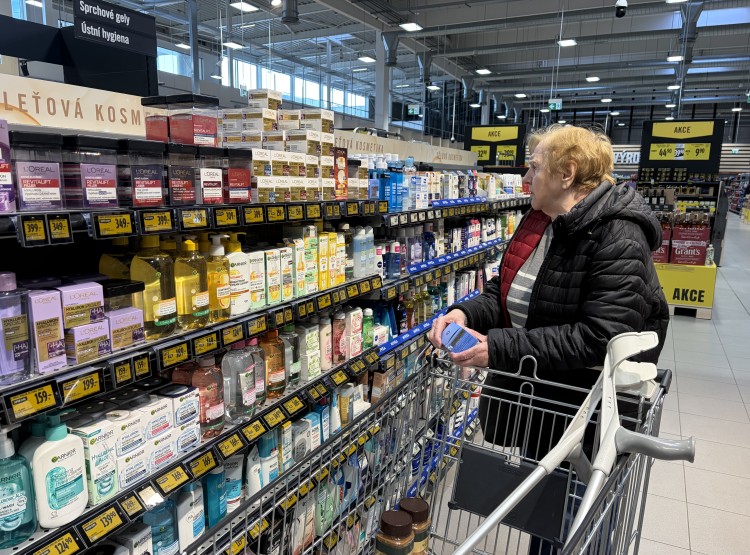 Na nákup a zákusek