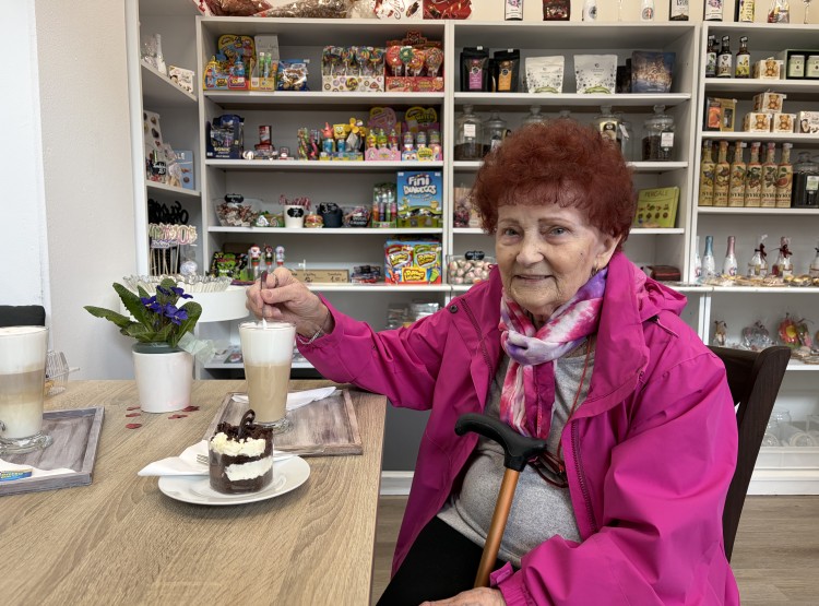 Na nákup a zákusek