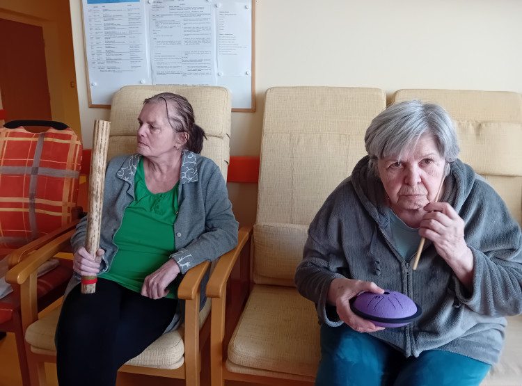 Hudební odpoledne a muzikoterapie