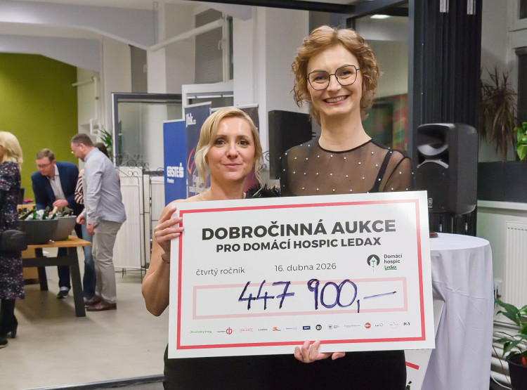 Umění pomáhalo Domácímu hospici Ledax už počtvrté